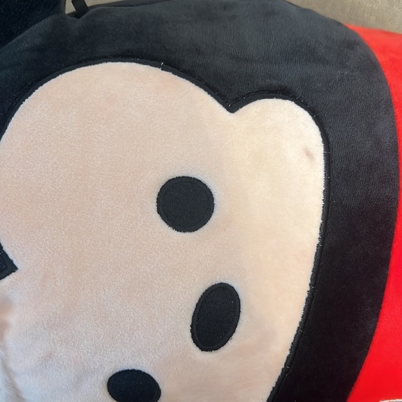 Squishmallow Mickey Mouse Santa Claus Disney Christmas 16" Plush Santa hat toy - Picture 6 of 10